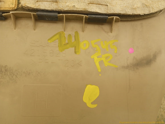 Saab 9-3 Passenger Right Front Door Trim