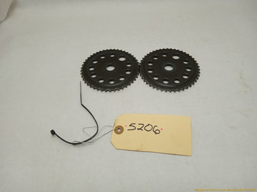 Saab 9-3 Pair Of Timing Chain Gear Sprockets - 0
