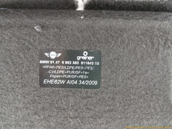 Mini Clubman Rear Parcel Shelf Panel