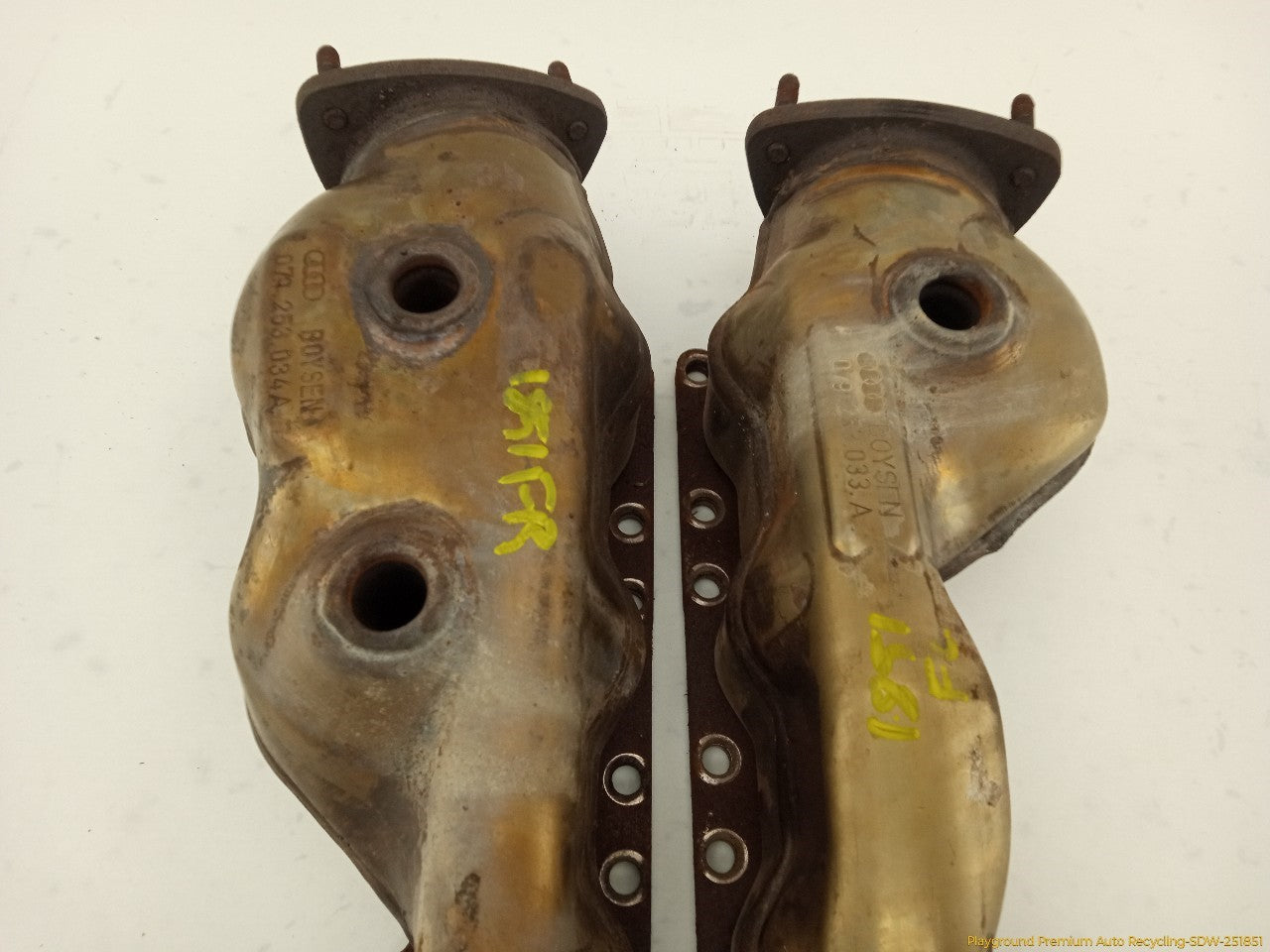 Audi S4 Pair Of Exhaust Manifolds