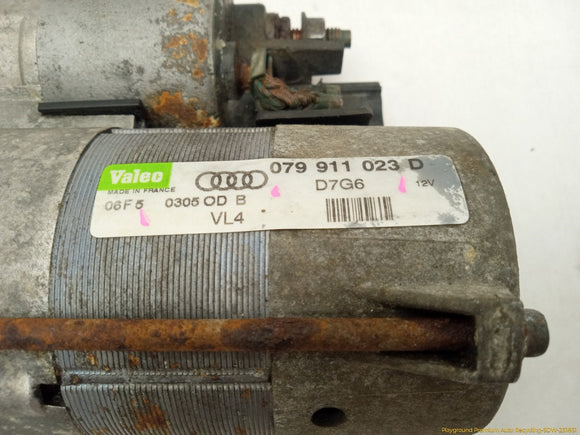 Audi S4 Starter Motor