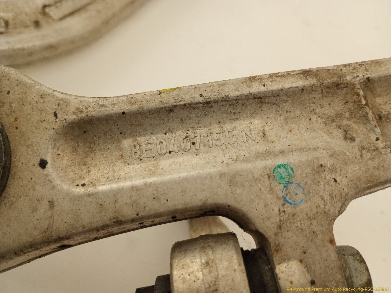 Audi S4 Pair Of Left Front Lower & Suspension Control Arms