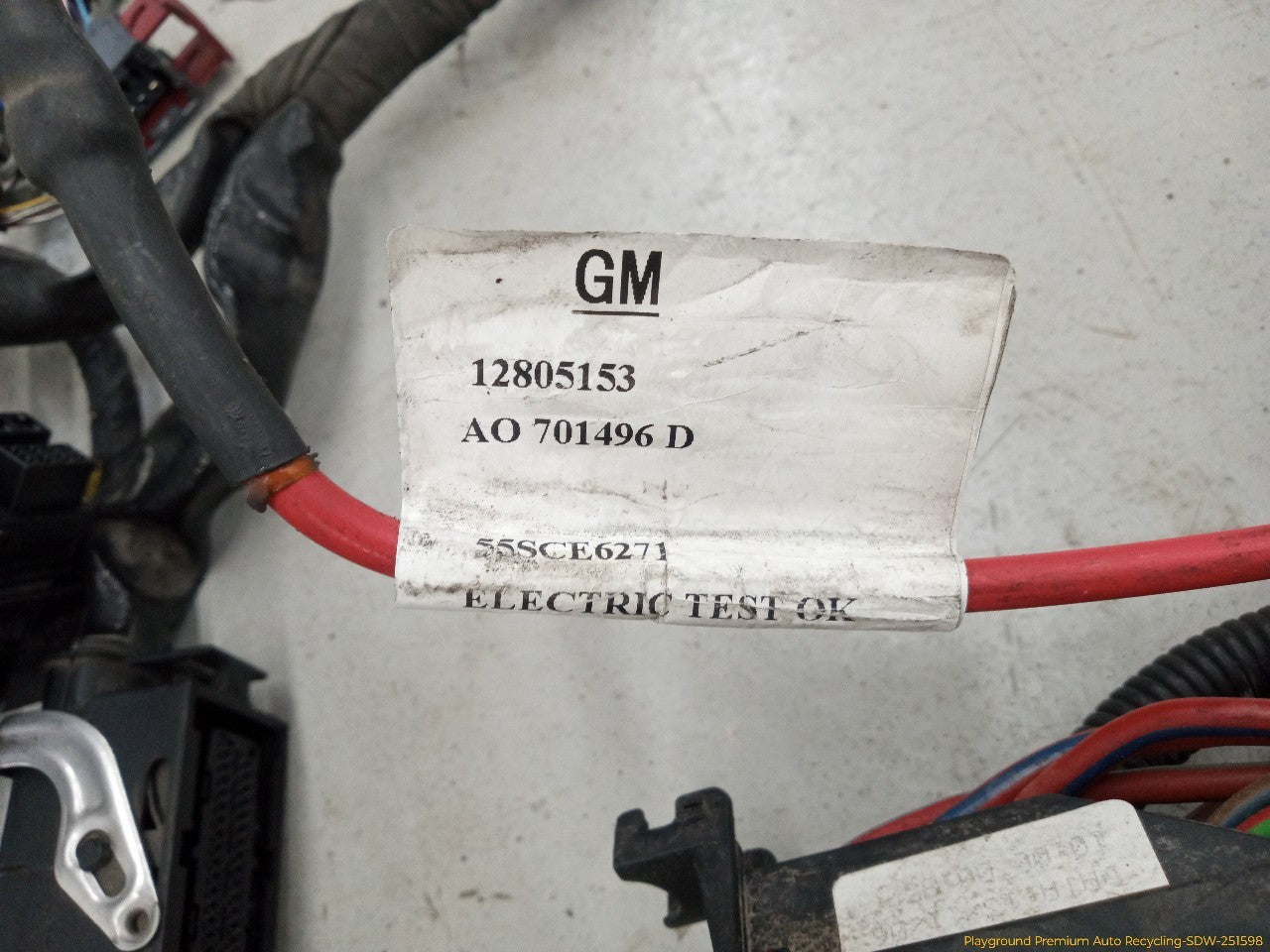 Saab 9-3 Vehicle Body Wire Harness