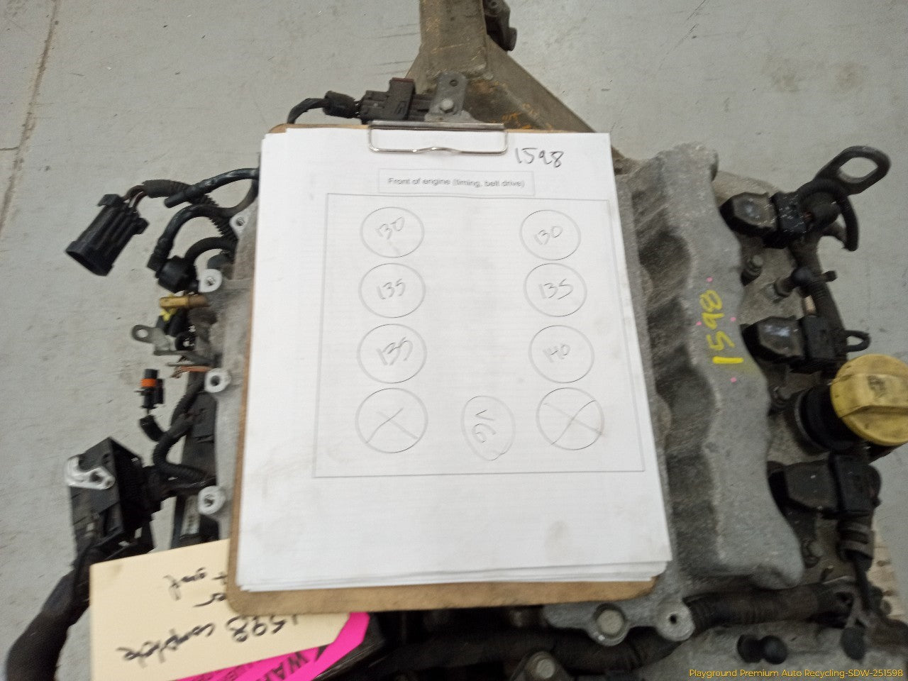 Saab 9-3 Engine Assembly - 0