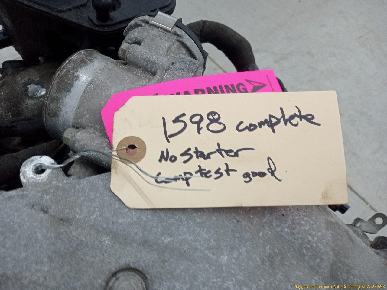 Saab 9-3 Engine Assembly