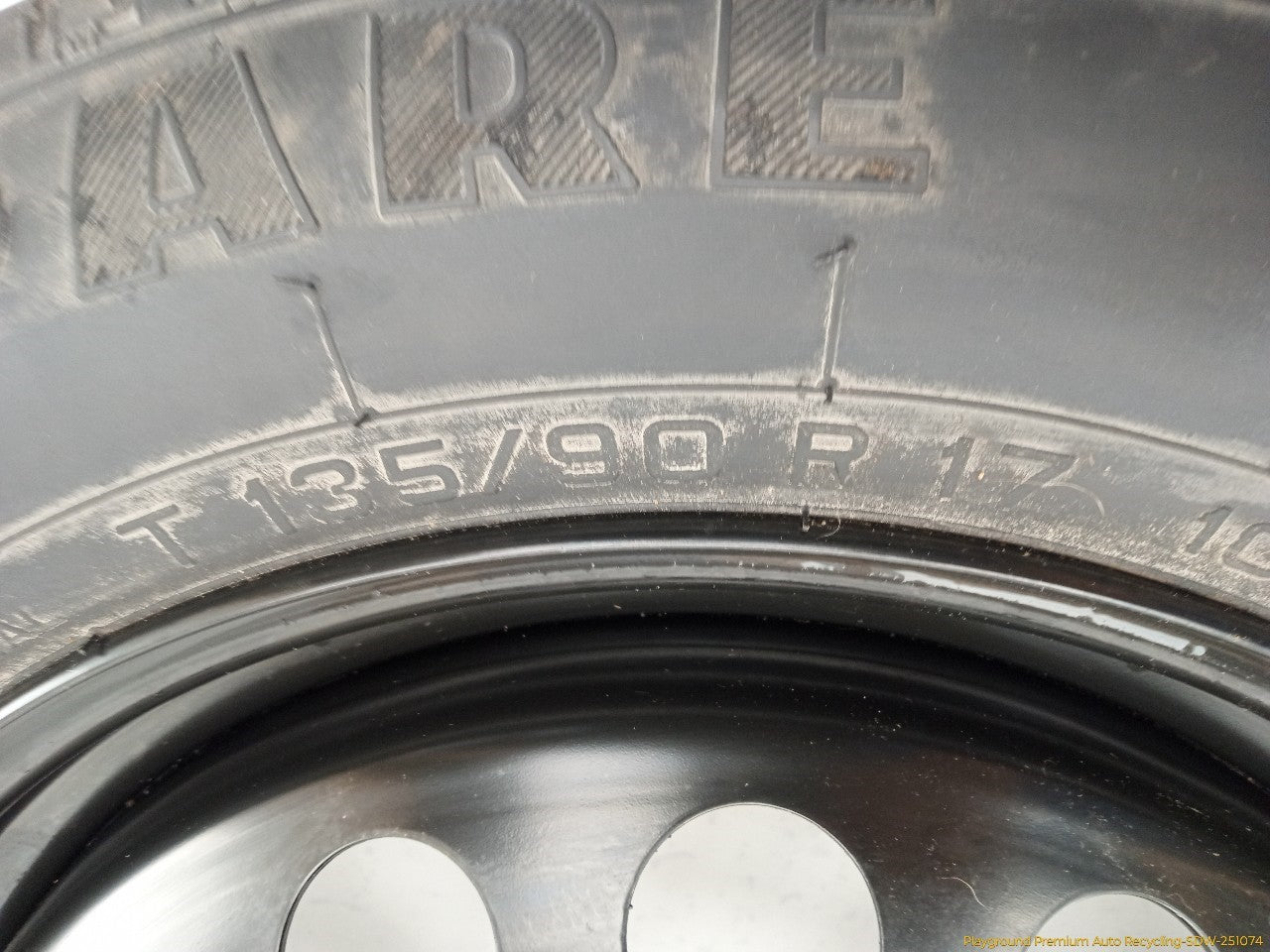 Volvo XC70 Compact Spare Tire