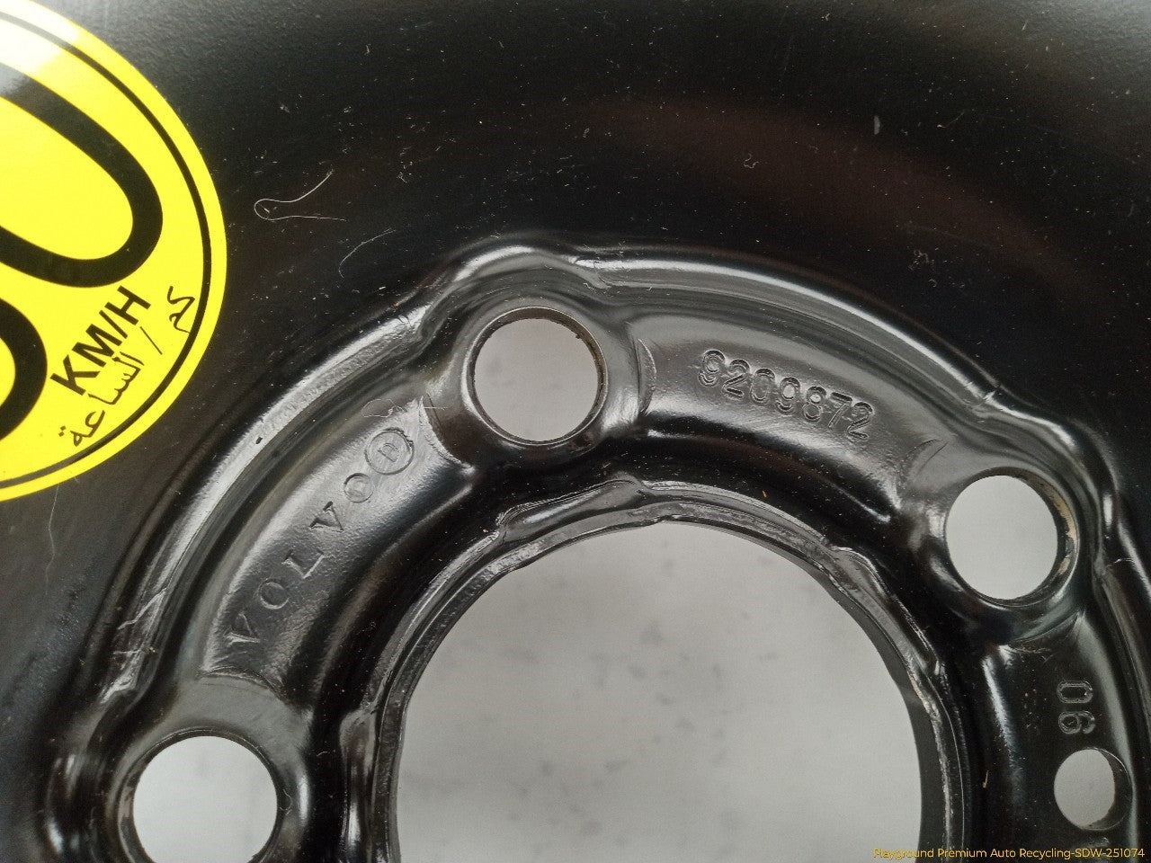Volvo XC70 Compact Spare Tire