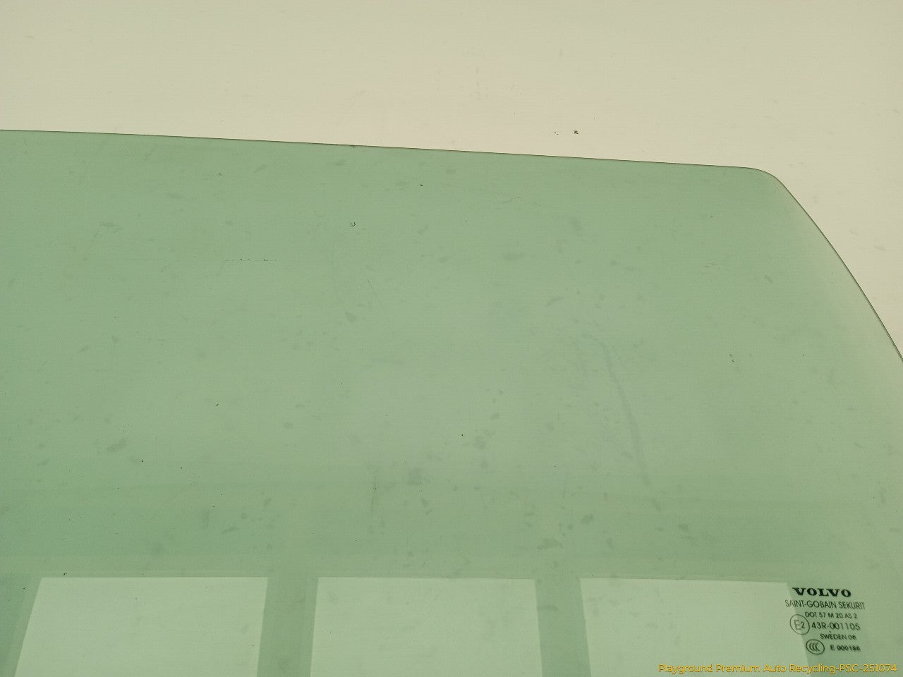 Volvo XC70 Driver Left Rear Door Window Glass
