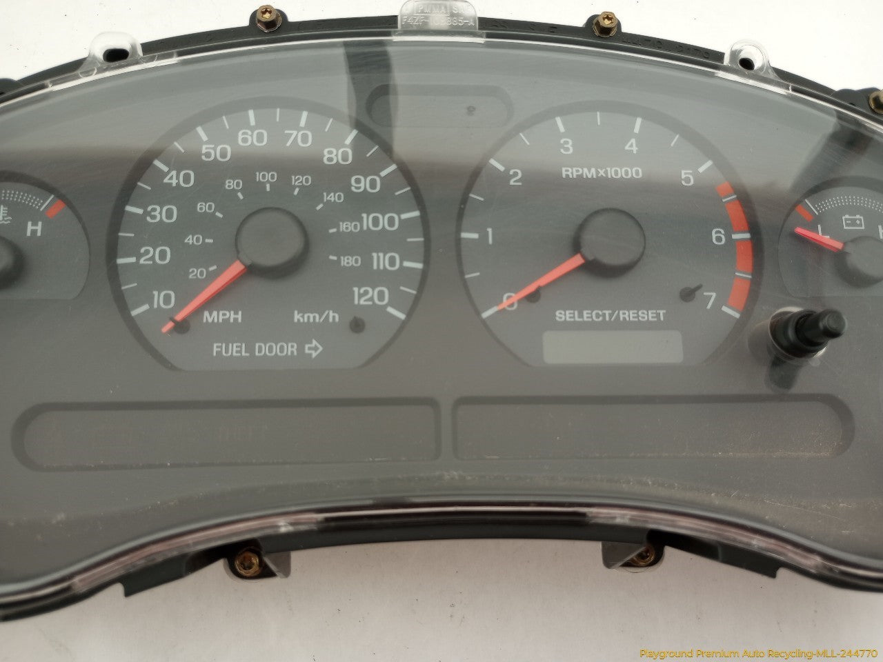 Ford Mustang Instrument Cluster Speedometer