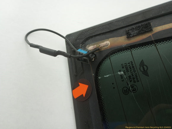 Mini Clubman Passenger Right Rear Back Glass