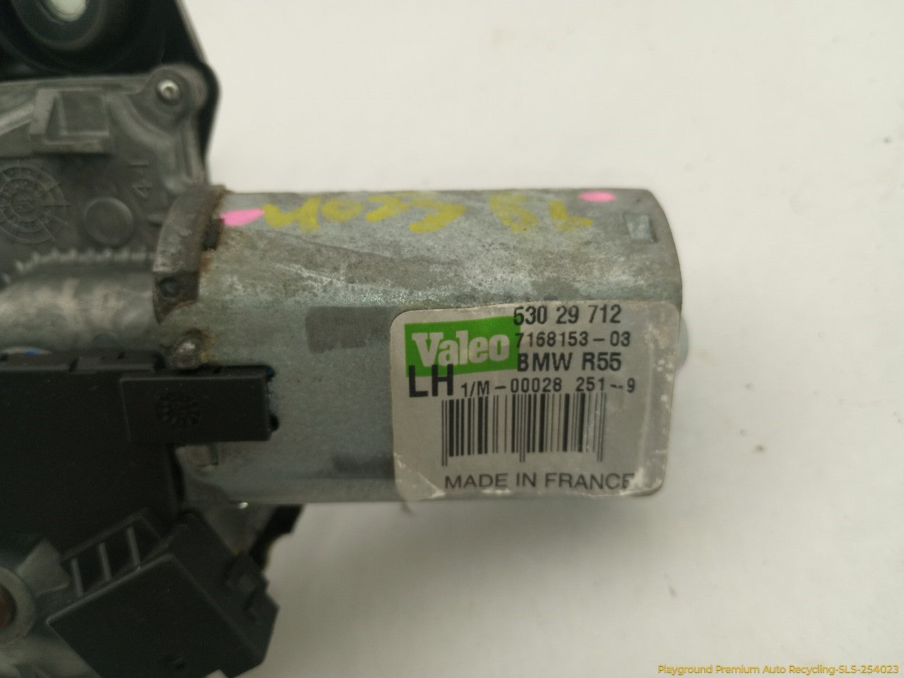 Mini Clubman Driver Left Trunk Wiper Motor