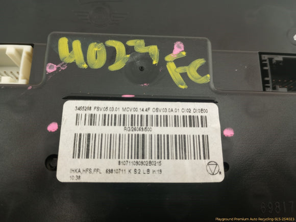 Mini Clubman Climate Control Switch