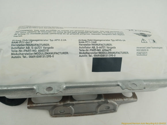 Mini Clubman Passenger Right Dashboard Airbag