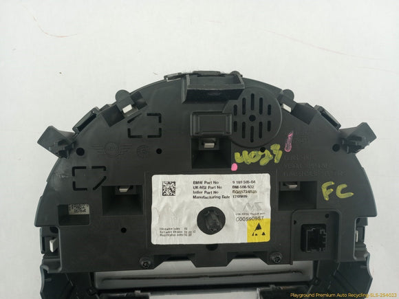 Mini Clubman Instrument Cluster Speedometer