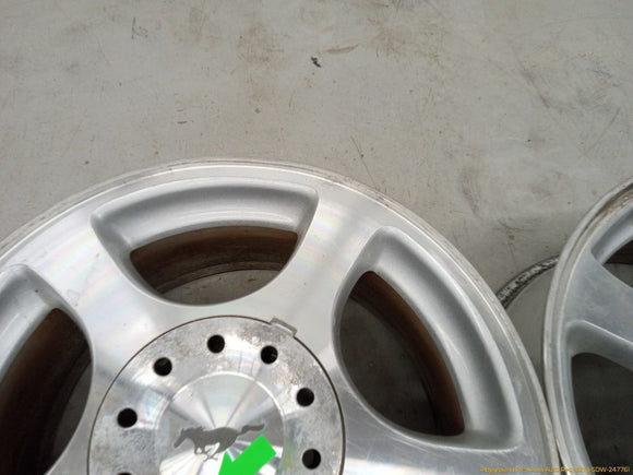 Ford Mustang Pair Of Alloy Wheels 5 Spoke
