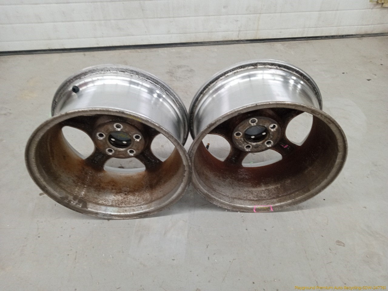 Ford Mustang Pair Of Alloy Wheels 5 Spoke