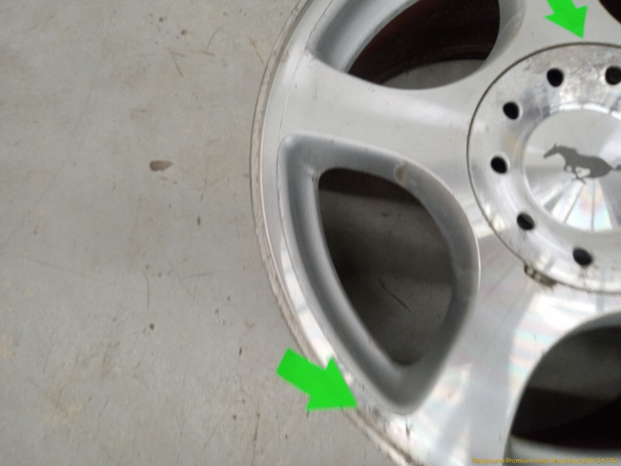 Ford Mustang Single Alloy Wheels 5 Spoke