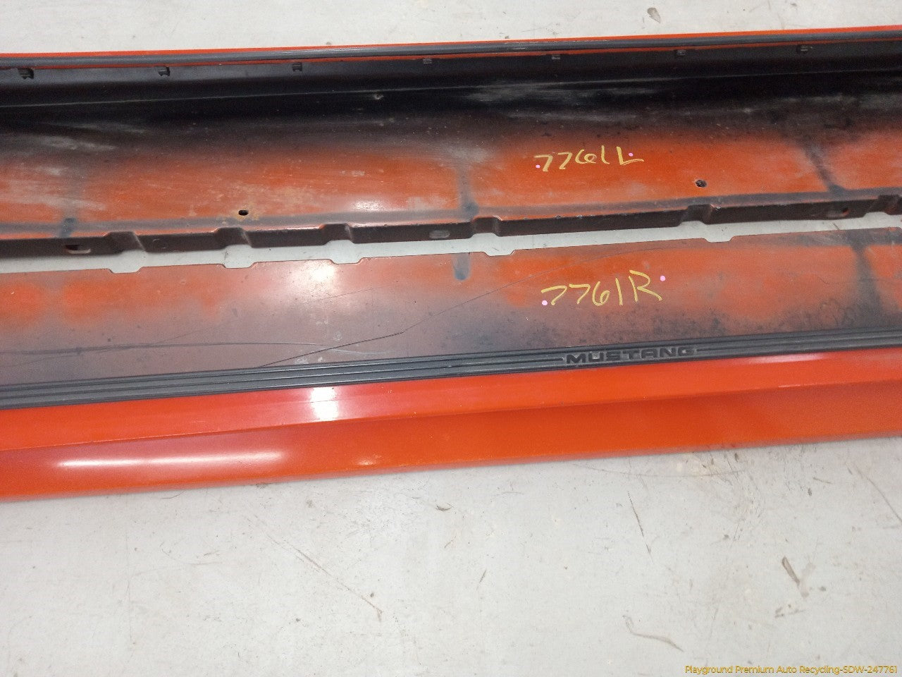 Ford Mustang Pair Of Rocker Panel Side Skirts