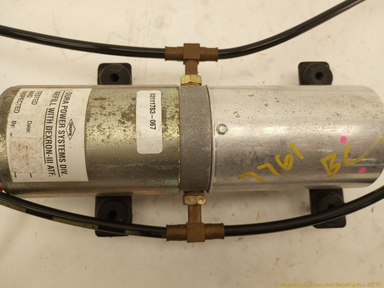 Ford Mustang Set Of 3 Convertible Pump Motor & Cylinders