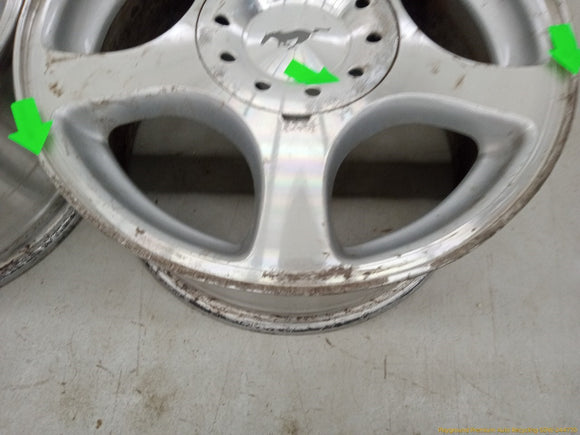 Ford Mustang Set Of 4 Alloy Wheels 5 Spoke