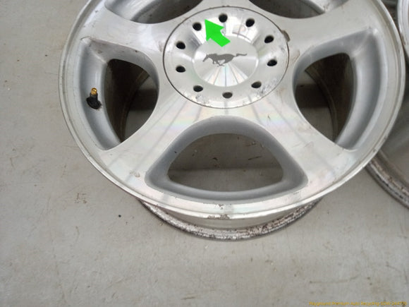 Ford Mustang Set Of 4 Alloy Wheels 5 Spoke