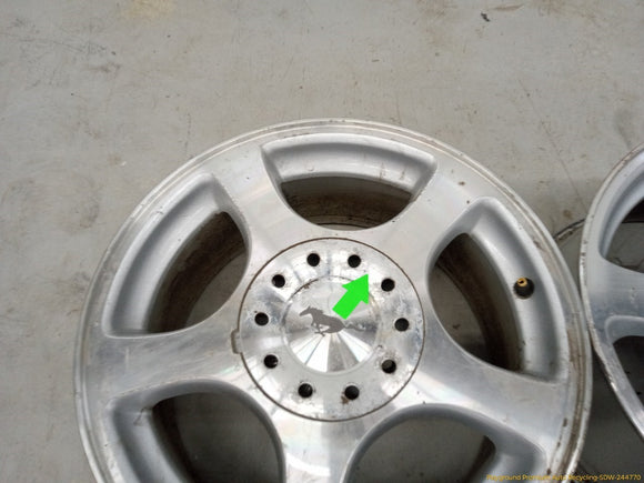 Ford Mustang Set Of 4 Alloy Wheels 5 Spoke