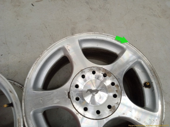Ford Mustang Set Of 4 Alloy Wheels 5 Spoke