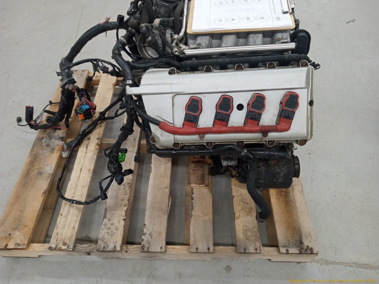 Audi S4 Engine Assembly