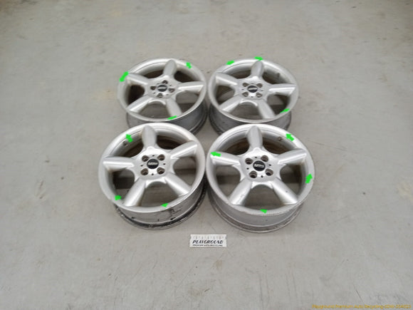 Mini Clubman Set Of 4 Alloy Wheels 5 Spoke