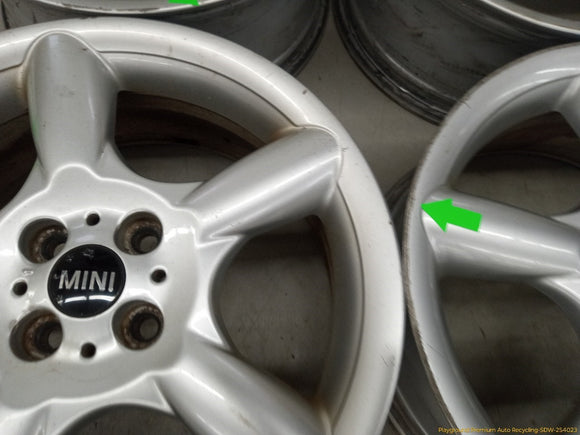 Mini Clubman Set Of 4 Alloy Wheels 5 Spoke
