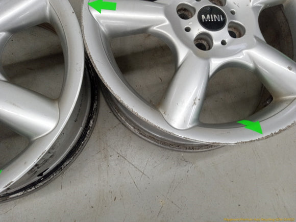 Mini Clubman Set Of 4 Alloy Wheels 5 Spoke