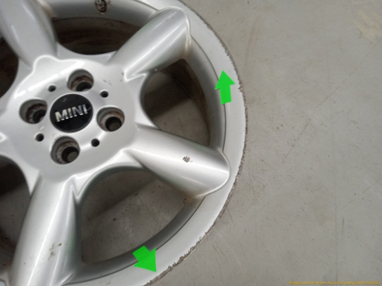Mini Clubman Set Of 4 Alloy Wheels 5 Spoke