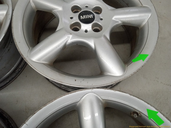 Mini Clubman Set Of 4 Alloy Wheels 5 Spoke