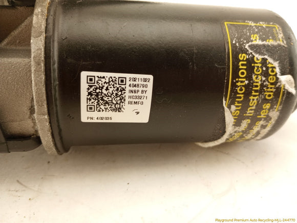 Ford Mustang Windshield Wiper Motor