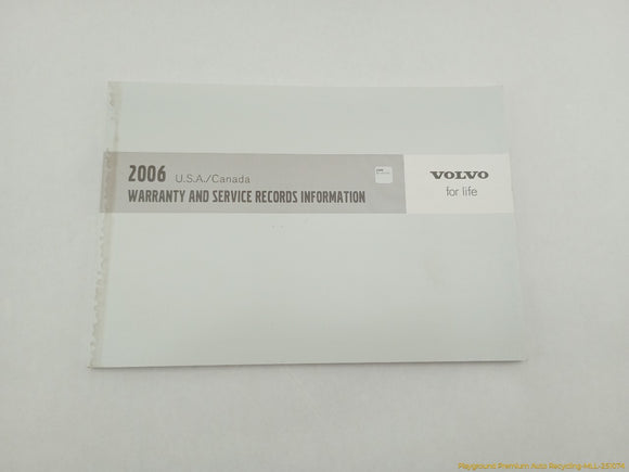 Volvo XC70 Owner's Manual