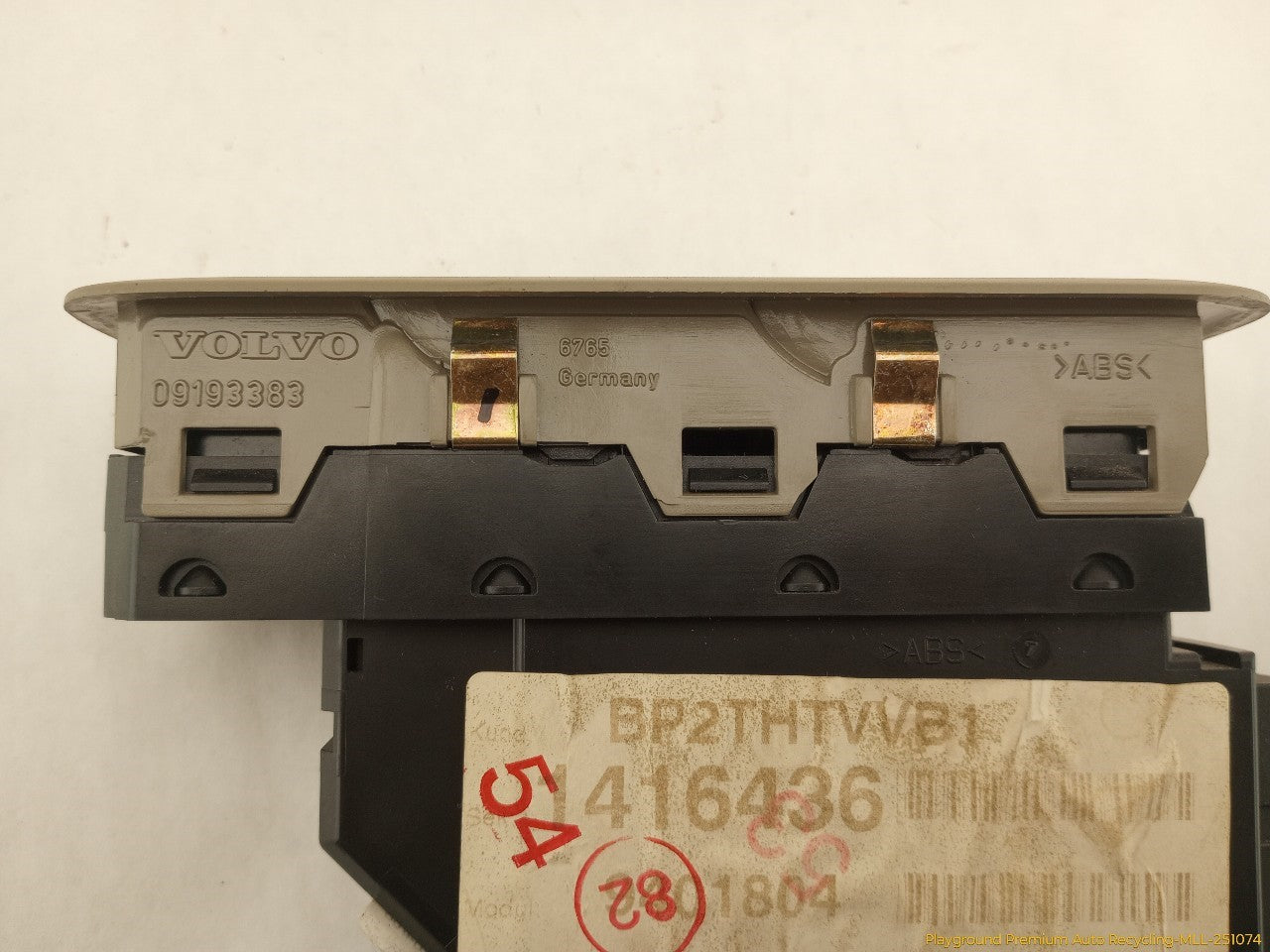 Volvo XC70 Driver Left Front Master Window Control Switch