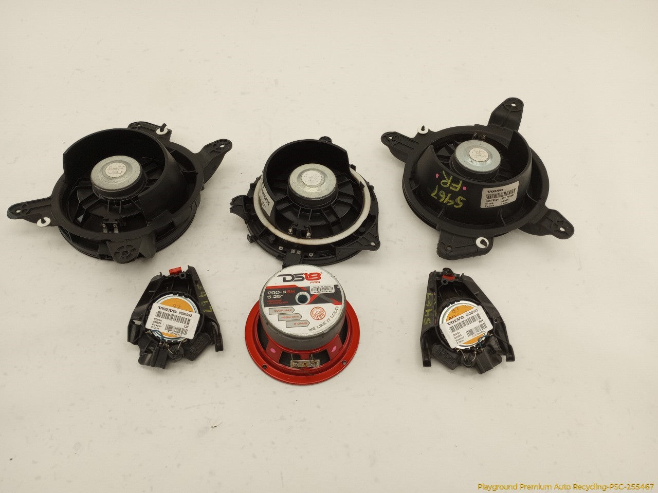 Volvo XC70 Set Of 6 Audio Speakers - 0