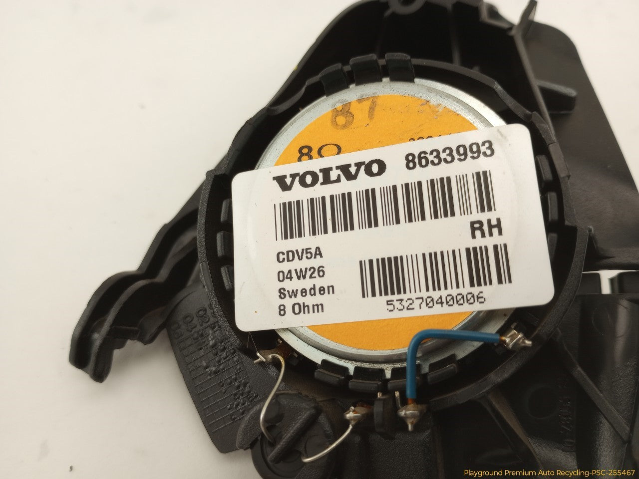Volvo XC70 Set Of 6 Audio Speakers