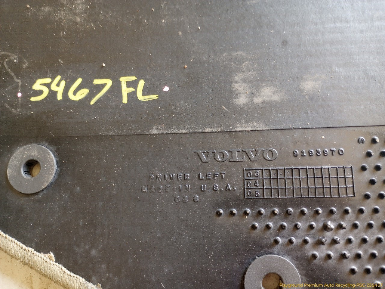 Volvo XC70 Set Of 4 Front & Rear Floor Mats