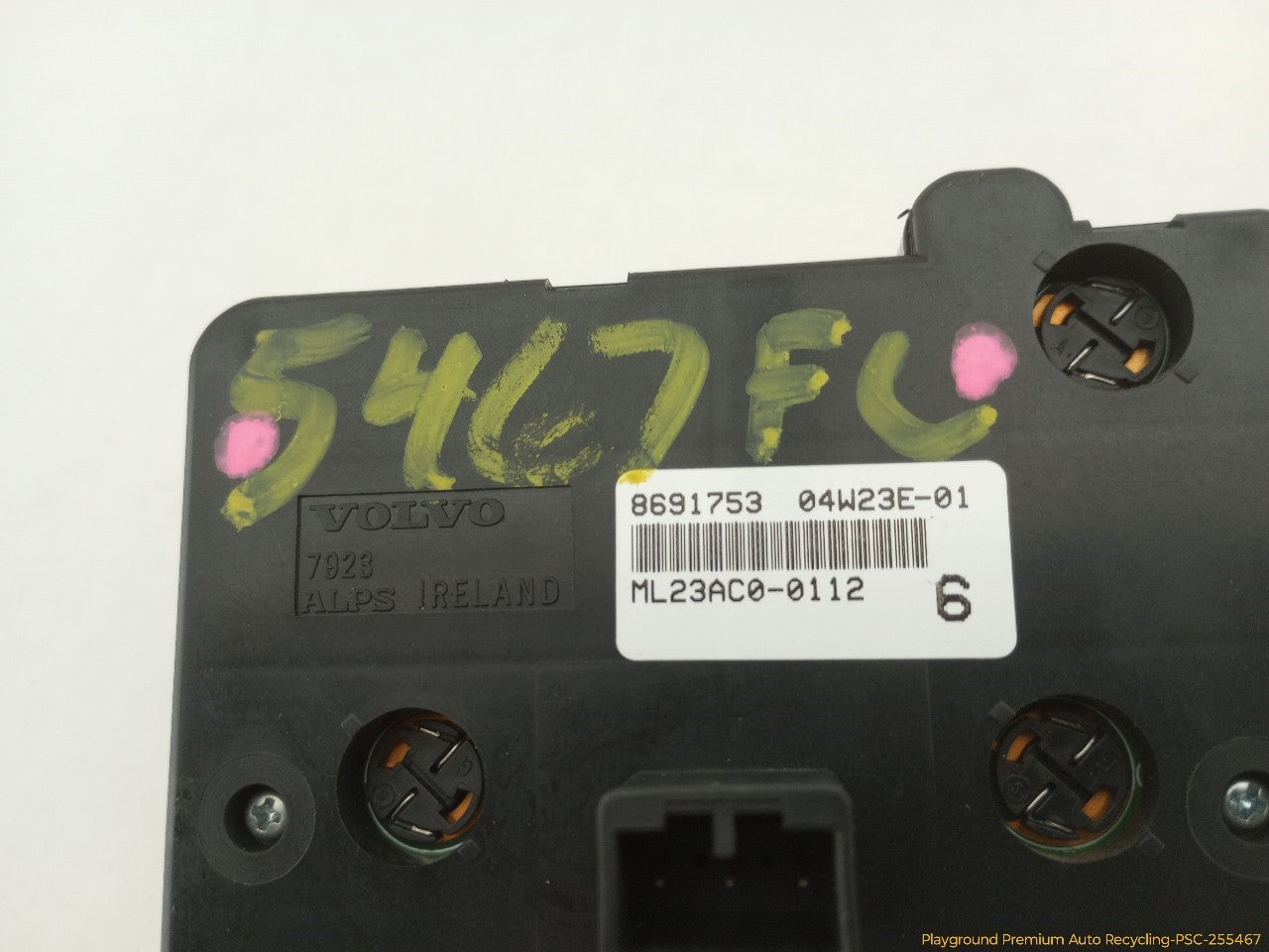 Volvo XC70 Head Lamp Control Switch