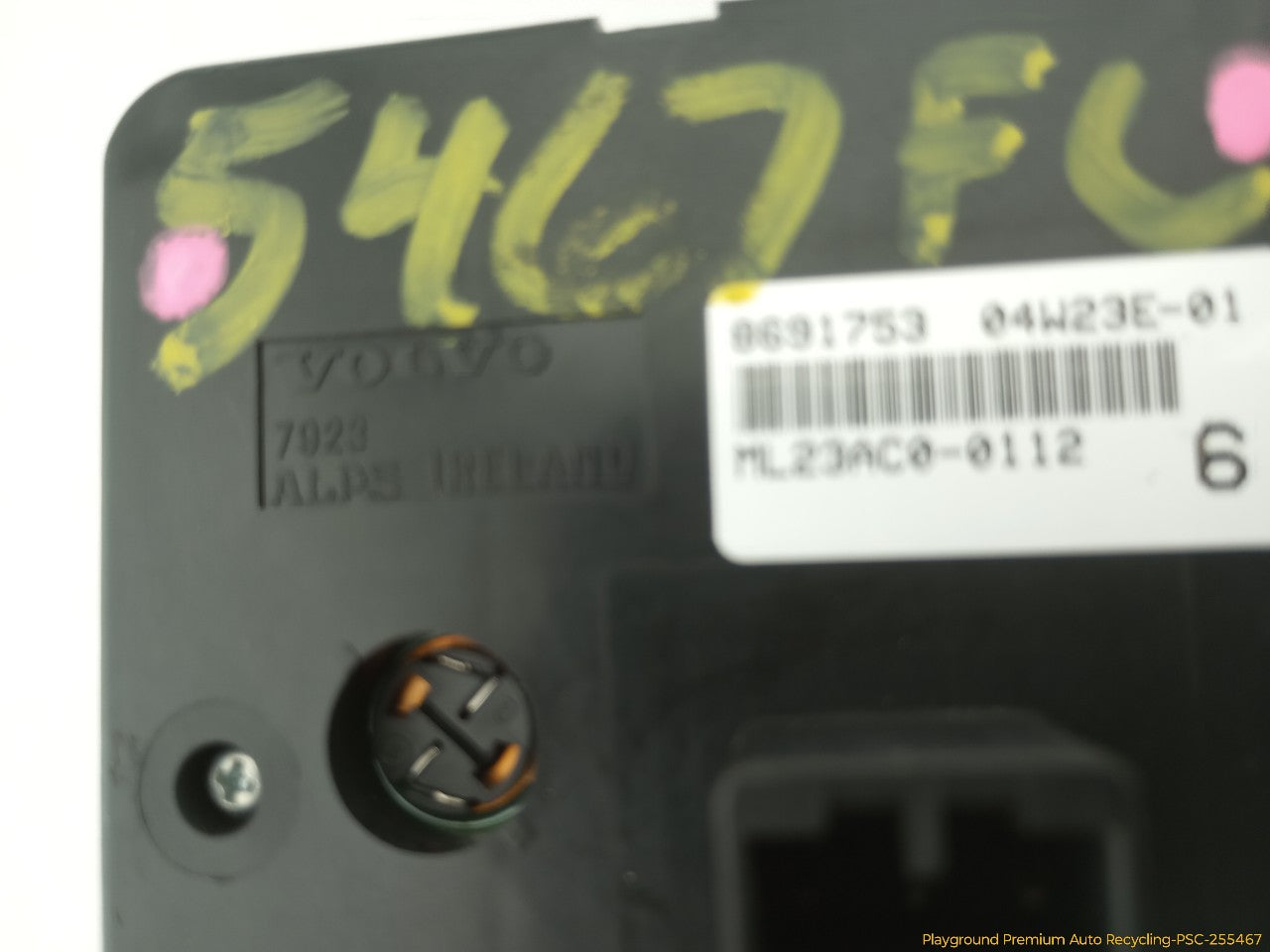 Volvo XC70 Head Lamp Control Switch