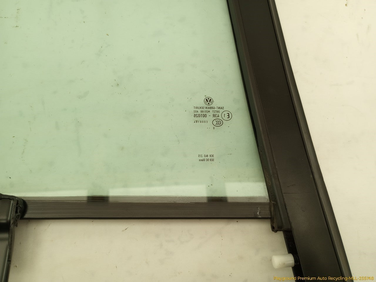 Volkswagen CC Driver Left Rear Quarter Window Glass