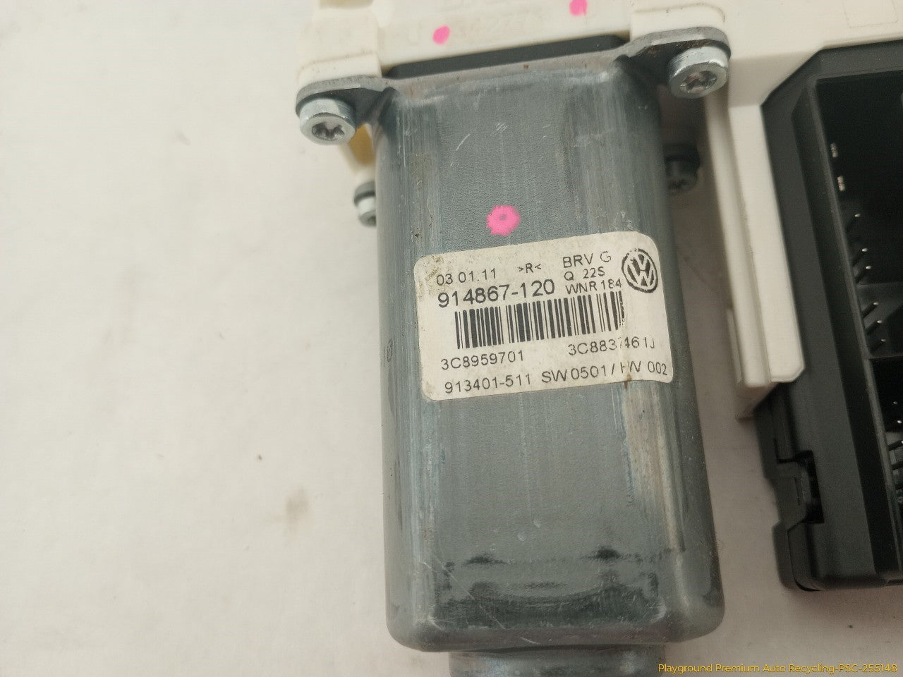 Volkswagen CC Driver Left Front Power Window Motor