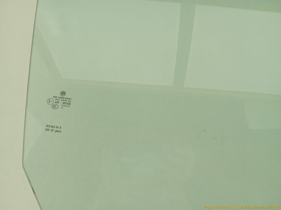 Volkswagen CC Passenger Right Rear Door Window Glass