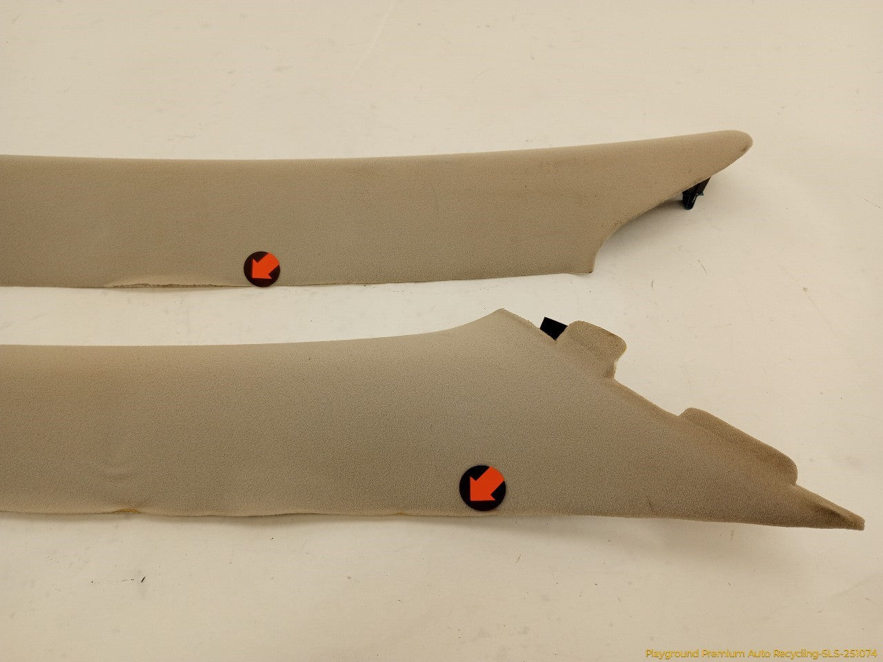 Volvo XC70 Pair Of A Pillar Trim