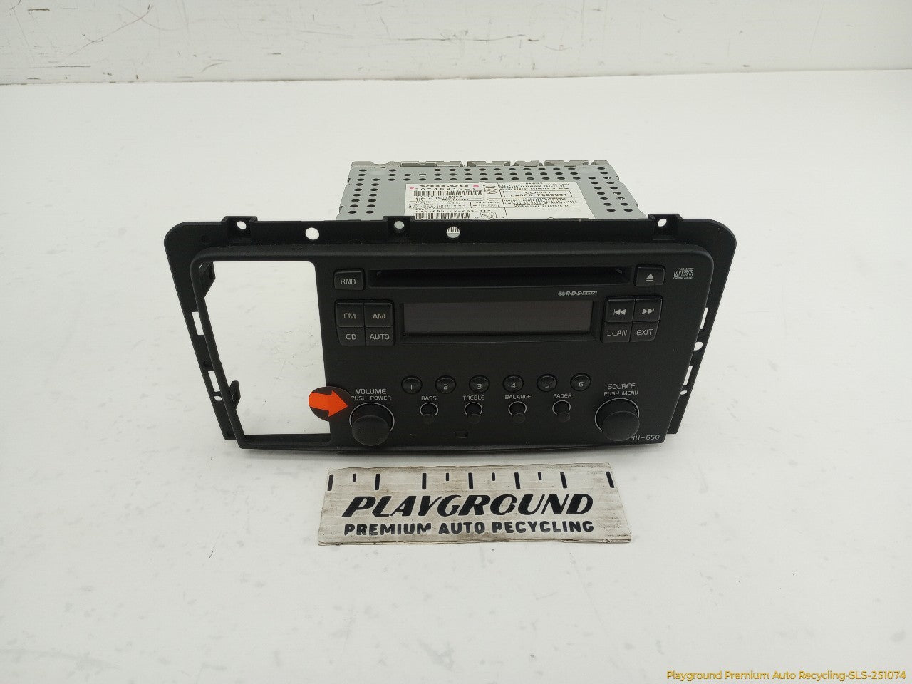 Volvo XC70 Radio Audio CD PIayer