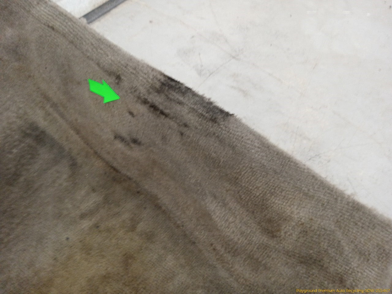 Volvo XC70 Driver Left Front Floor Carpet Trim