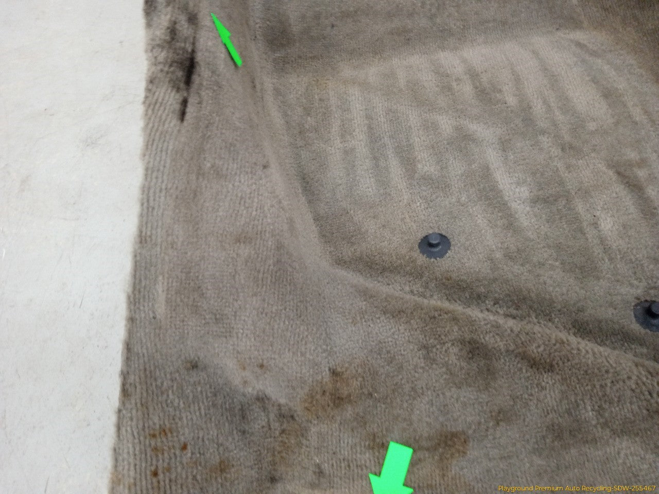 Volvo XC70 Passenger Right Front Floor Carpet Trim