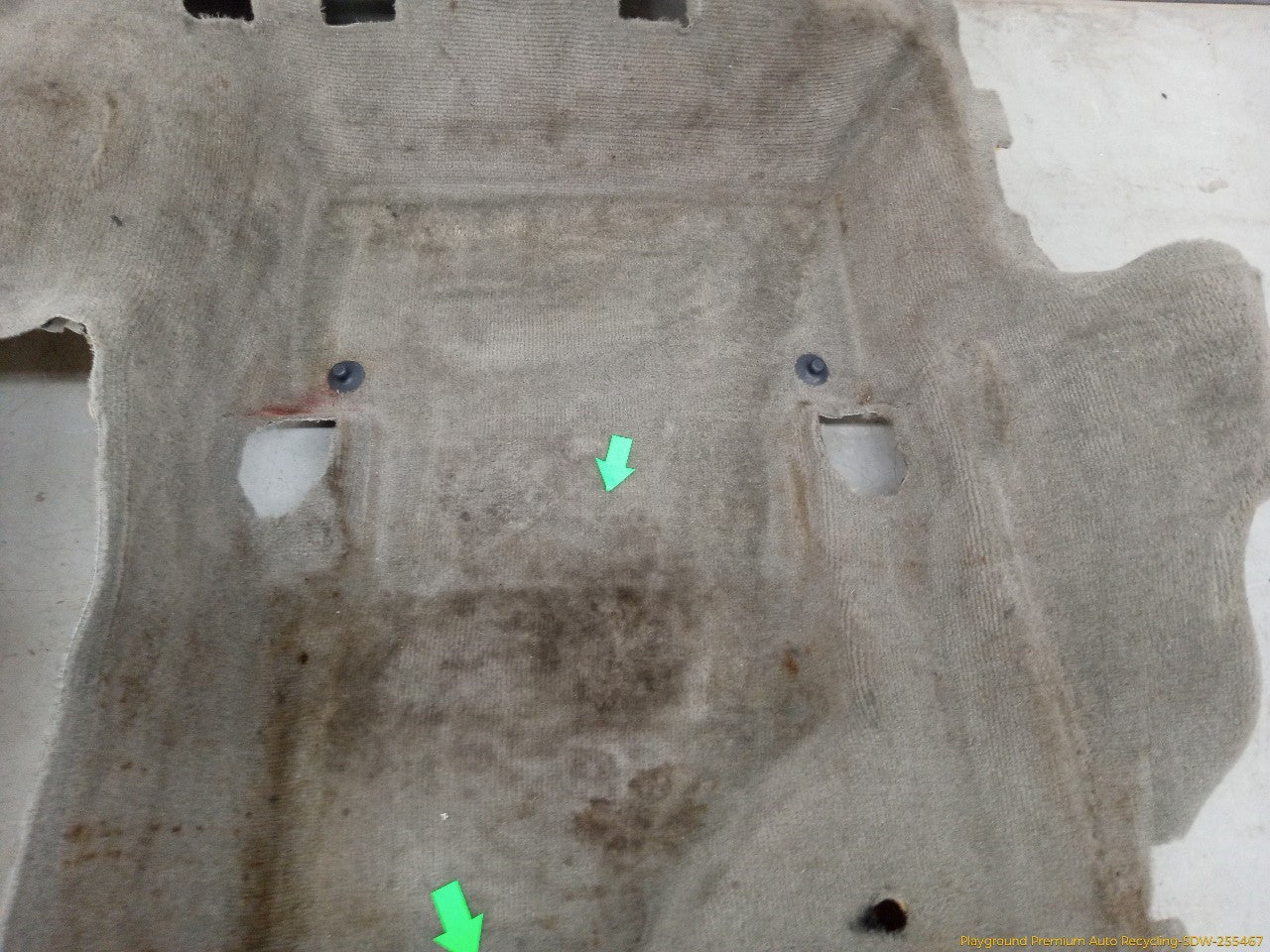 Volvo XC70 Rear Floor Carpet Trim
