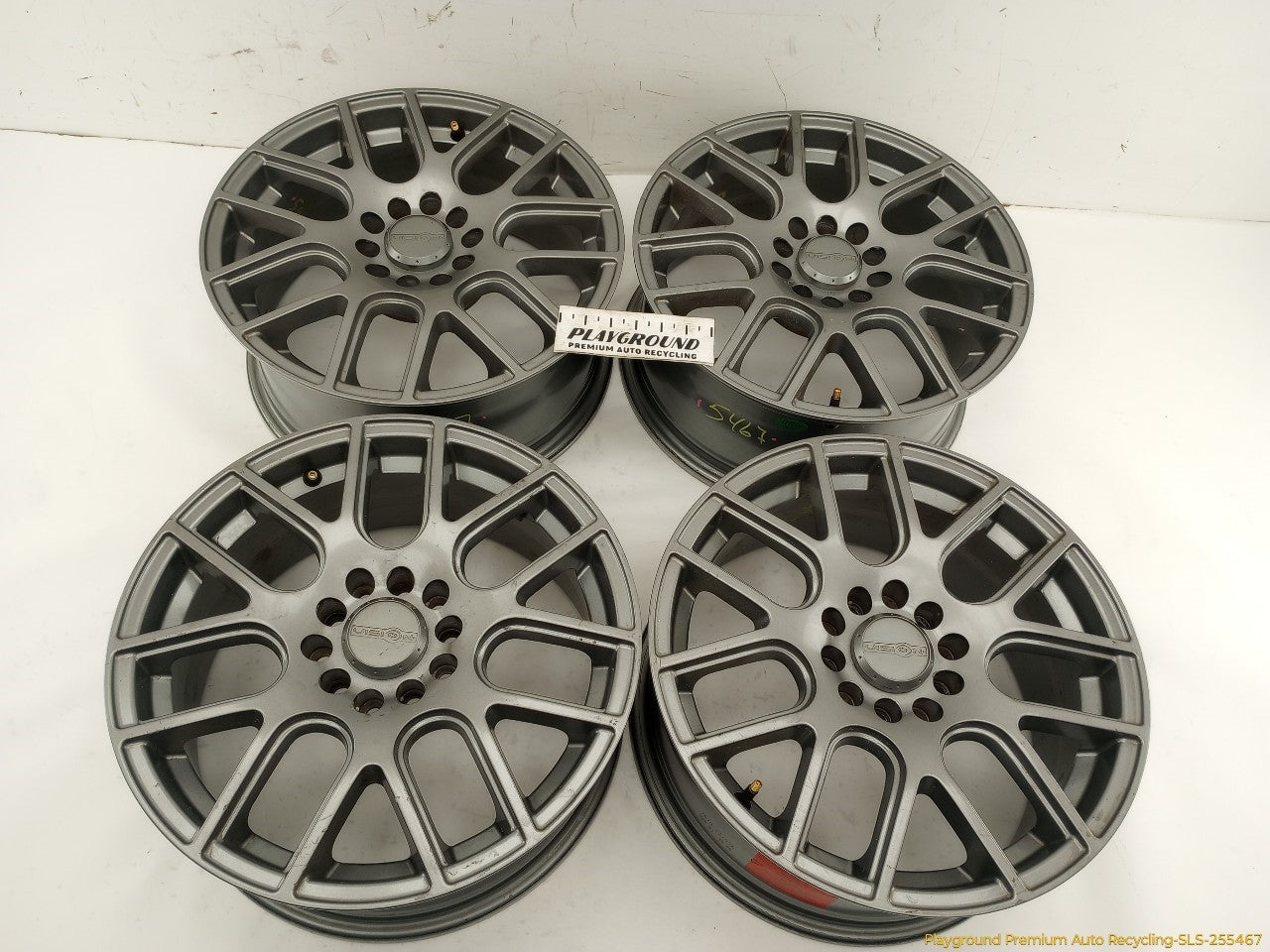 Volvo XC70 Set Of 4 Aftermarket Alloy Wheels 7 Double Spoke